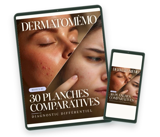 Bonus 2 : 30 planches comparatives, couverture photographique et détails lavande sur tablette et téléphone
